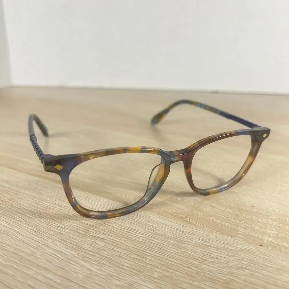 JF Rey PA065 2505 Petite Blue Orange Eyeglasses 48-15-140 Excellent Cond